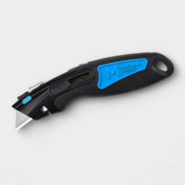 MPH34520 19mm Blade Retractable Metal Cutter Knife Blue/Black (price per knife)