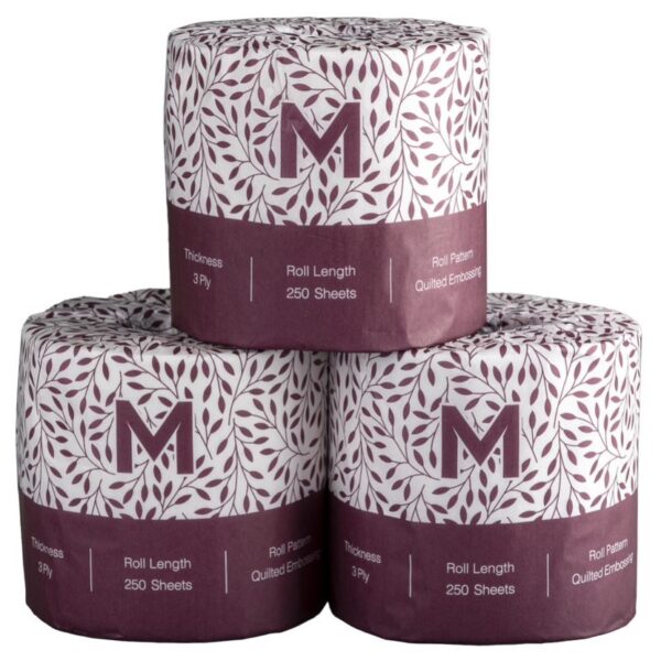 Luxury Toilet Roll 400s 2ply Wrapped Ctn 48