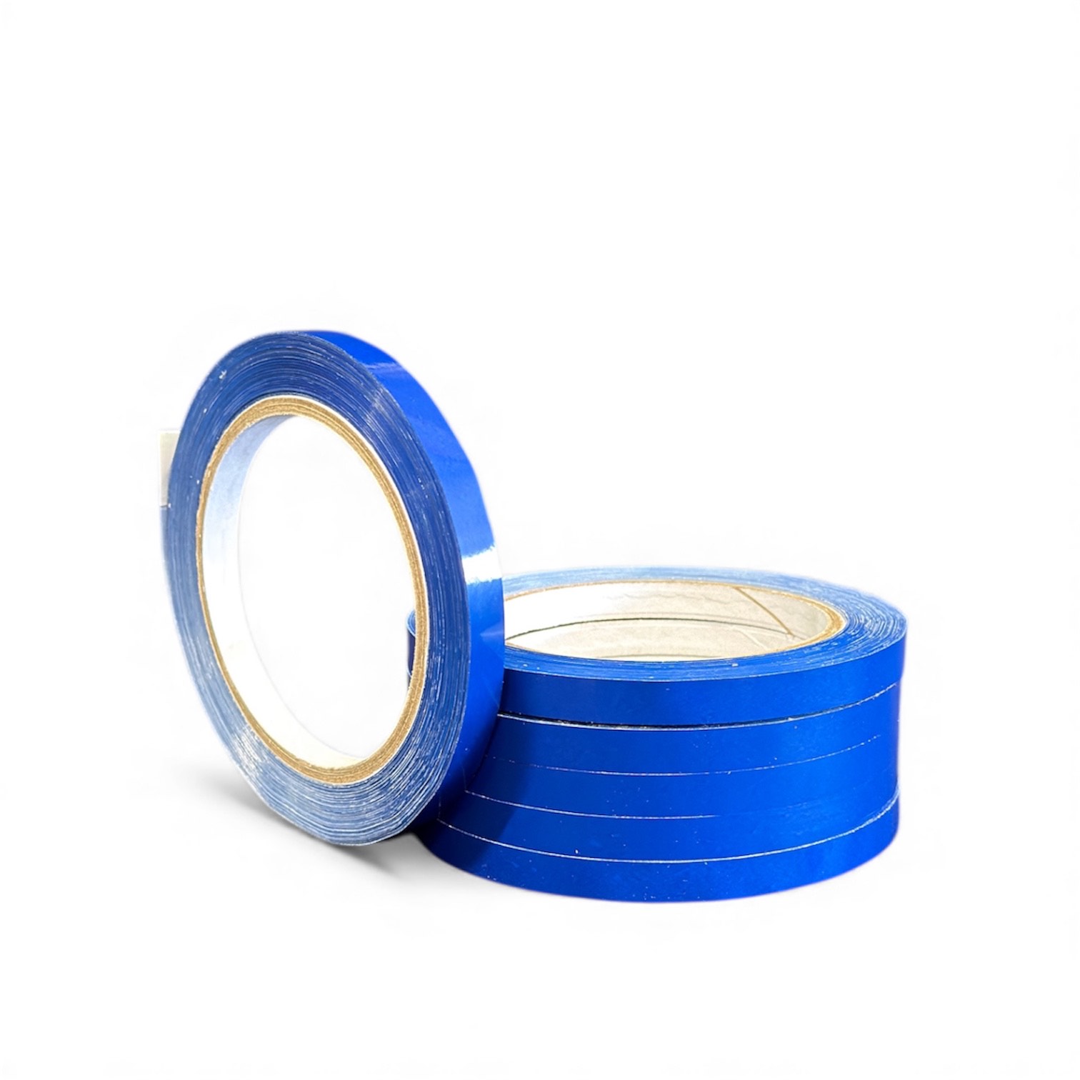 9mm x 66m | Vinyl Bag Neck Tape - BLUE | 48rolls/carton